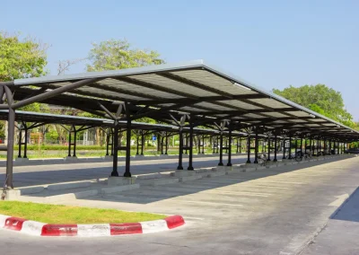 Telhas de alumínio garagem - Coberturas de Galpões e garagens | GoldFlex | Rio de Janeiro